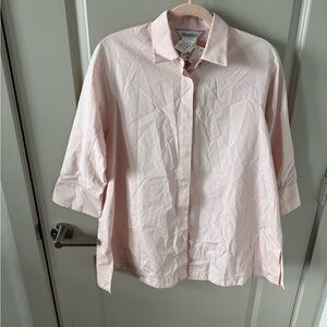 Max Mara Pink Button-Up Shirt